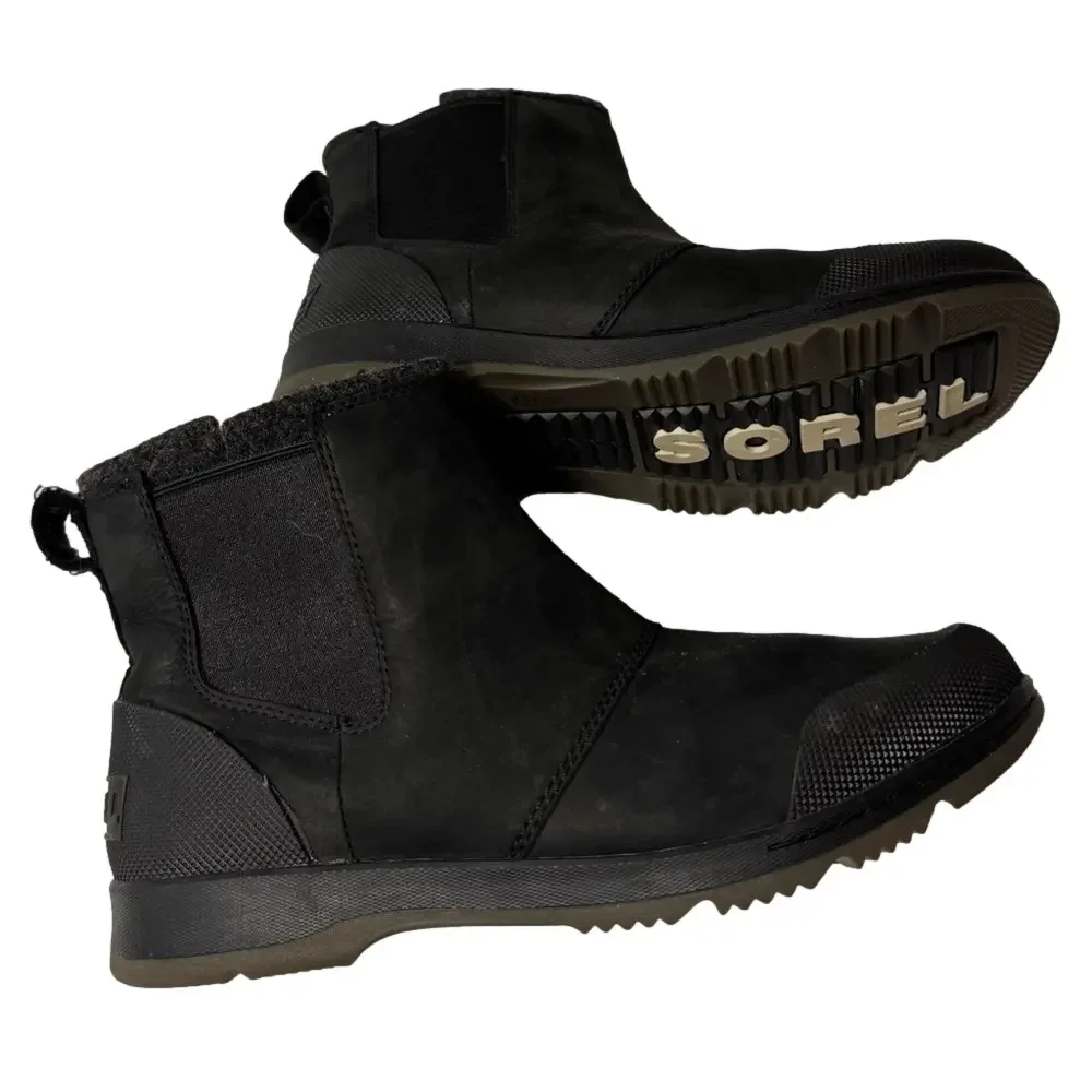 Sorel Ankeny II Chelsea Insulated Winter Snow Dressy Casual Boots Men Size 9 - Picture 4 of 10